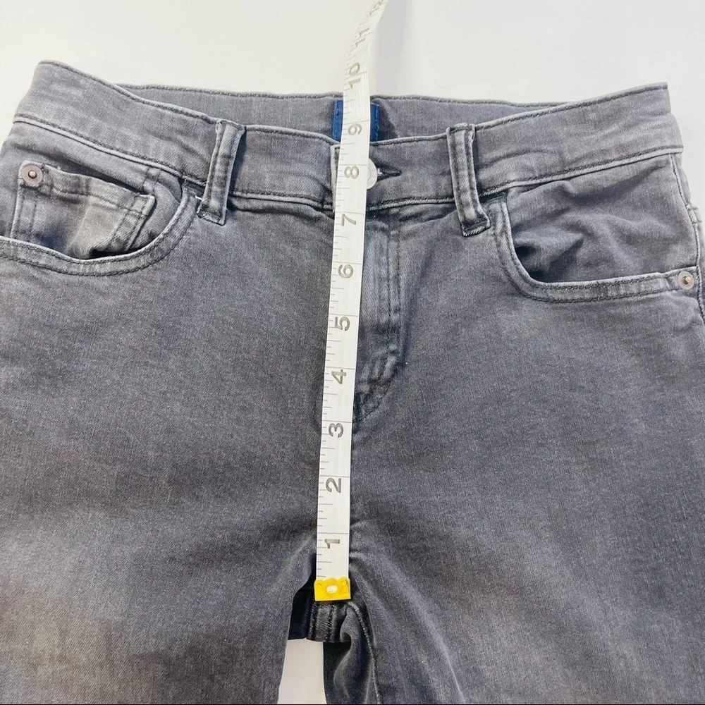 Gap denim skinny‎ jeans stretch black wash adjustable waist girls size 14
